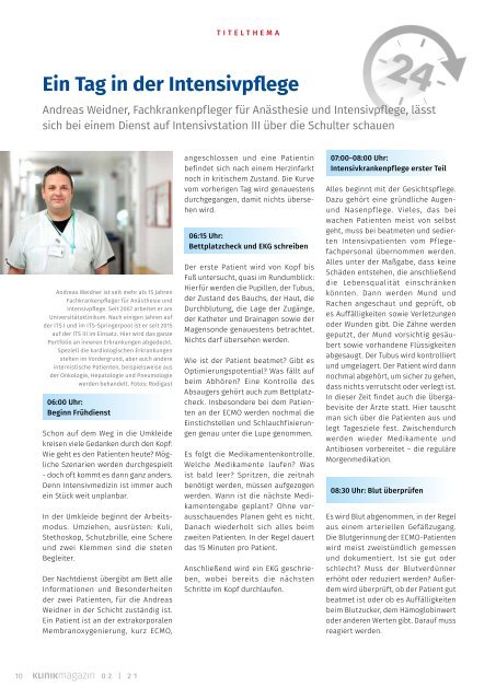 UKJ-Klinikmagazin 2/2021