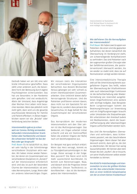 UKJ-Klinikmagazin 2/2021