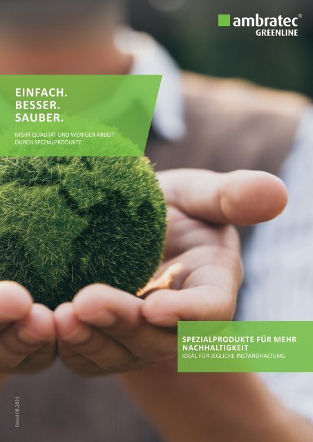 GREENLINE - EINFACH. BESSER. SAUBER.