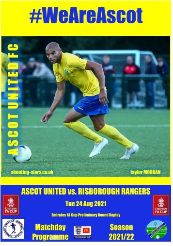Ascot United v Risborough Rangers 240821