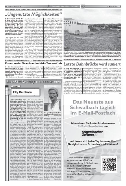 Schwalbacher Zeitung