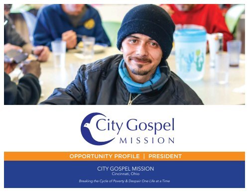 City Gospel Mission CEO Opportunity Profile