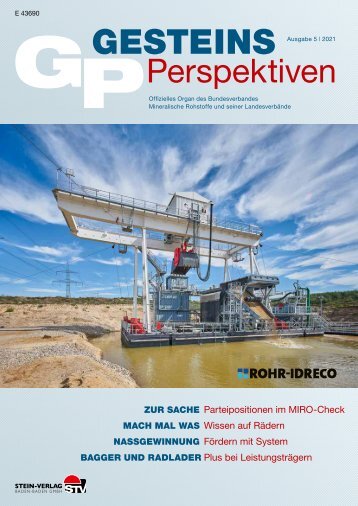 GesteinsPerspektiven 05/21