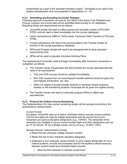 Semester-Calendar System - California State University, Los Angeles