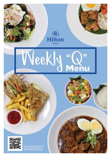 Weekly "Q" Menu