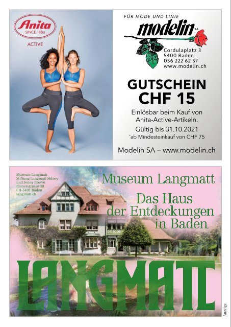 Baden aktuell Magazin September 2021