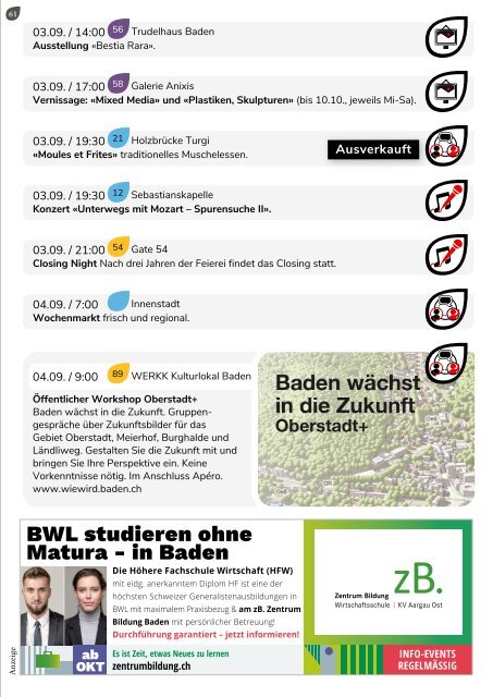 Baden aktuell Magazin September 2021