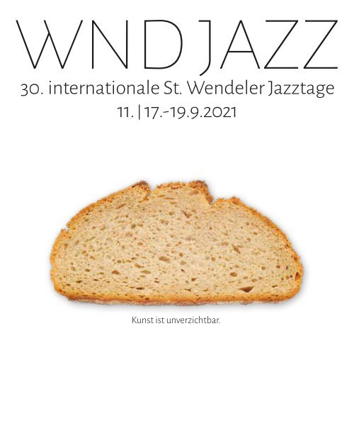 WND JAZZ 30. internationale St. Wendeler Jazztage