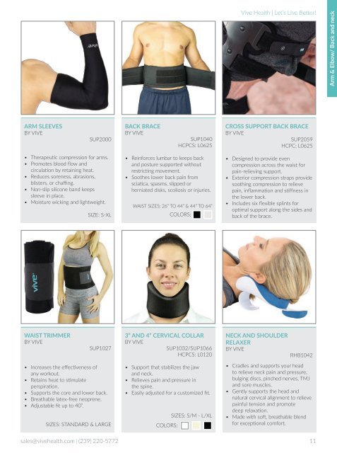 VIVE - Chiropractic Catalog 