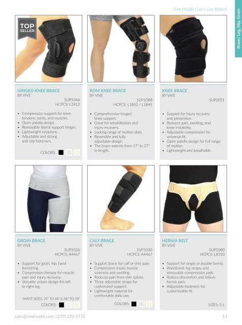 VIVE - Chiropractic Catalog 