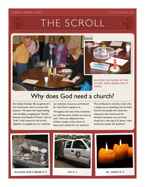 The Scroll - St James Lutheran Church