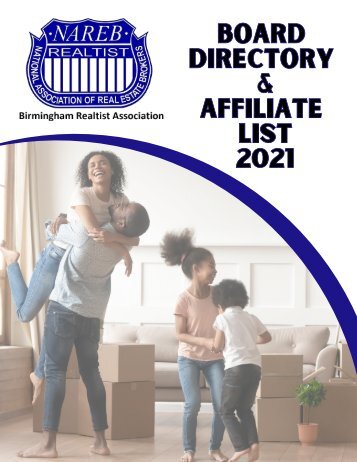 Birmingham REALTIST Association (B.R.A.) 2021 Board Directory & Affiliate List