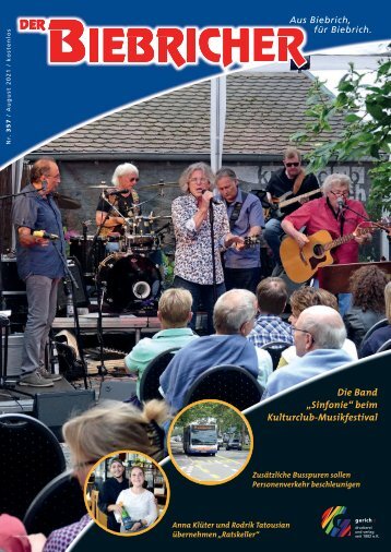 DER BIEBRICHER, Nr. 357, August 2021