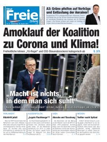 Amoklauf der Koalition zu Corona und Klima!