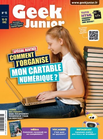 Geek Junior N°15 - septembre 2021 - extrait