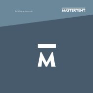 Catálogo de productos Mastertent
