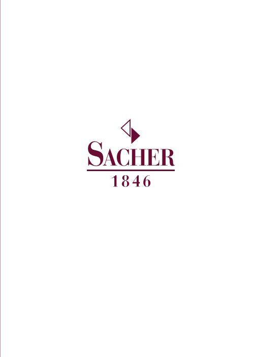 SACHER Kataloge -