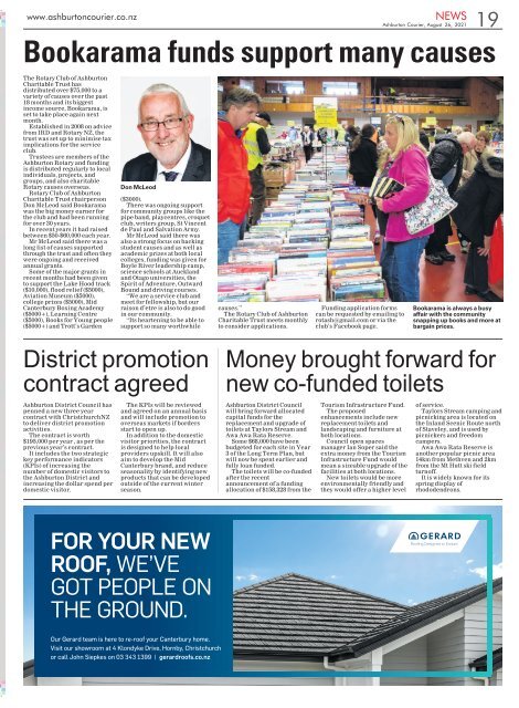 Ashburton Courier: August 26, 2021