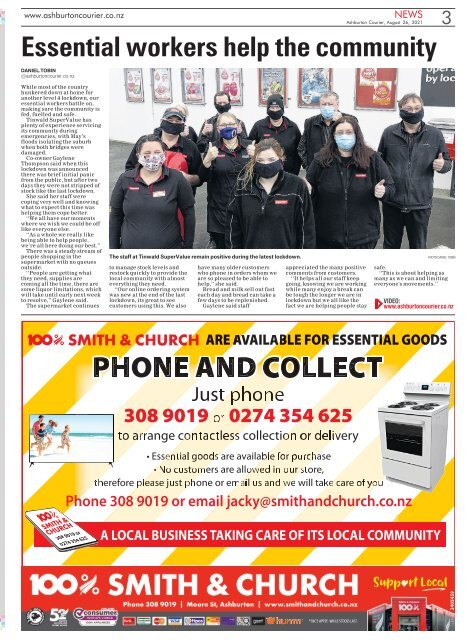 Ashburton Courier: August 26, 2021