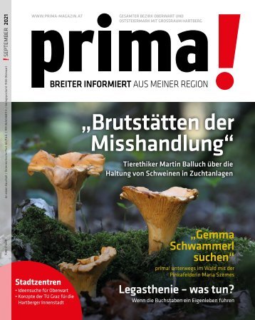 Prima Magazin - Ausgabe September 2021