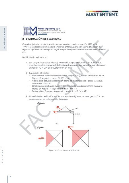 Certificados Mastertent