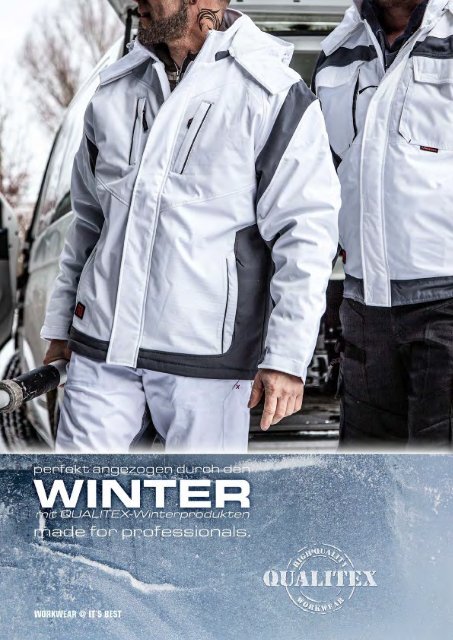 QUALITEX Winterkatalog | aktuelle Winterkollektion