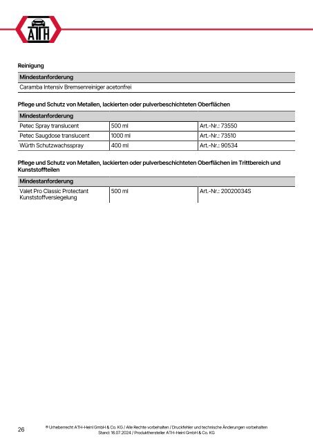 ATH-Heinl Bedienungsanleitung Hubtisch T15