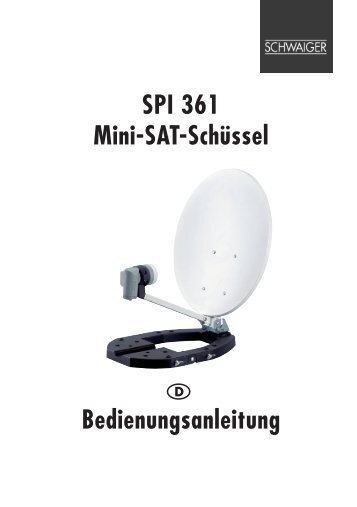 Die Antenne montieren