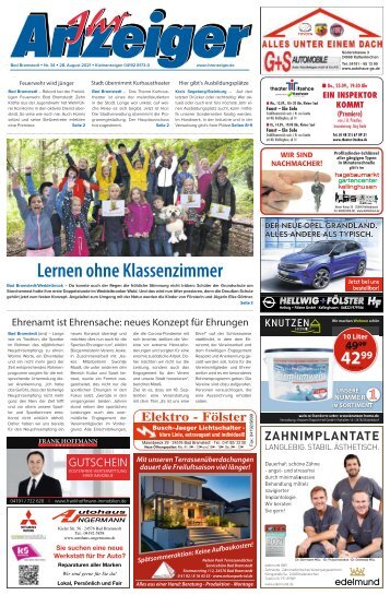Ihr Anzeiger Bad Bramstedt 34 2021