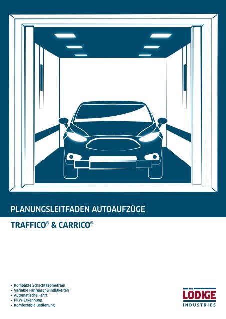 Planungsleitfaden Autoaufzüge (TRAFFICO & CARRICO)