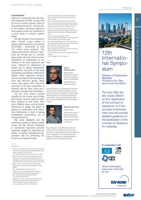 atw - International Journal for Nuclear Power | 05.2021