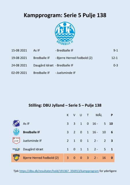 2021 - Nr. 03 - Bredballe IF - Middelfart B - 010921