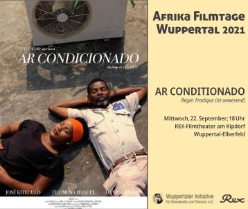 Afrika Filmtage Wuppertal 2021 – 22.09.: Ar Conditionado