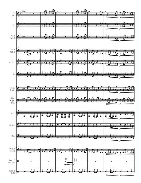 Prevailing Light (Flex Band) - Score