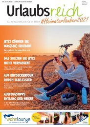 Urlaubsreich Heimaturlauber Spätsommer Herbst 2021