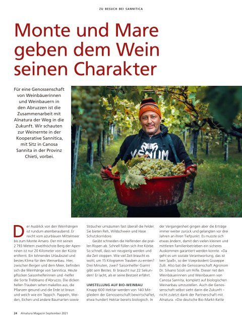 Alnatura Magazin September 2021