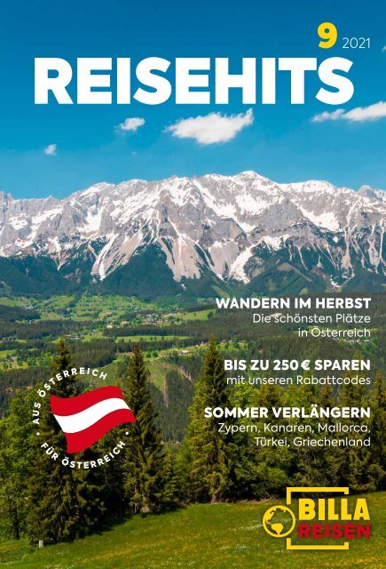 BILLAReisen Folder 9-21