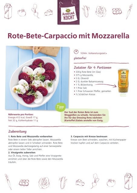 Alnatura Rezepte für "klimaclevere Herbstgerichte"