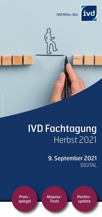 IVD Herbst-Fachtagung 2021 DIGITAL vom IVD Mitte-Ost