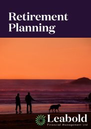 Retirement Planning Brochure