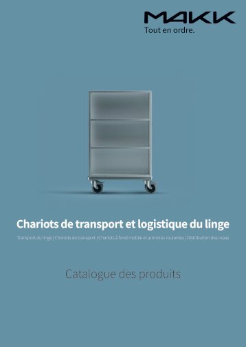 MAKK Chariots de transport et logistique du linge