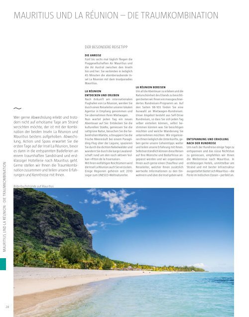 Manta Reisen Mauritius, Seychellen 2021