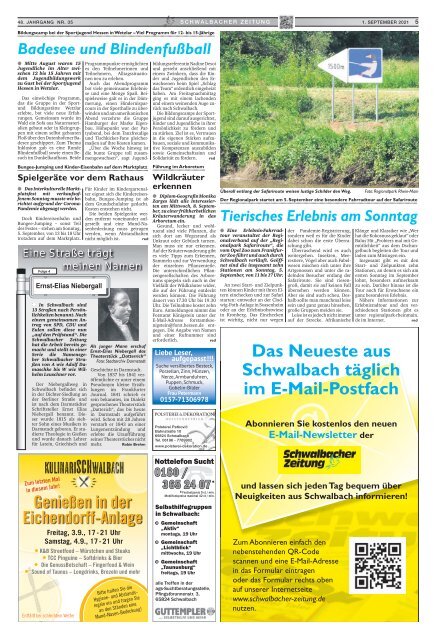 Schwalbacher Zeitung