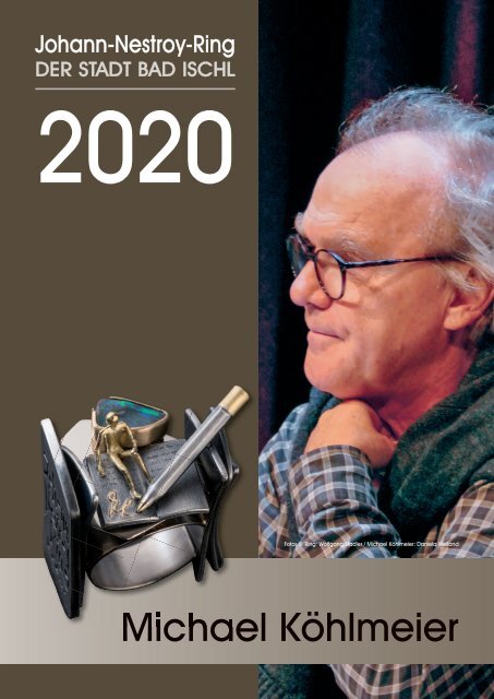 Johann-Nestroy-Ring für Michael Köhlmeier 2020