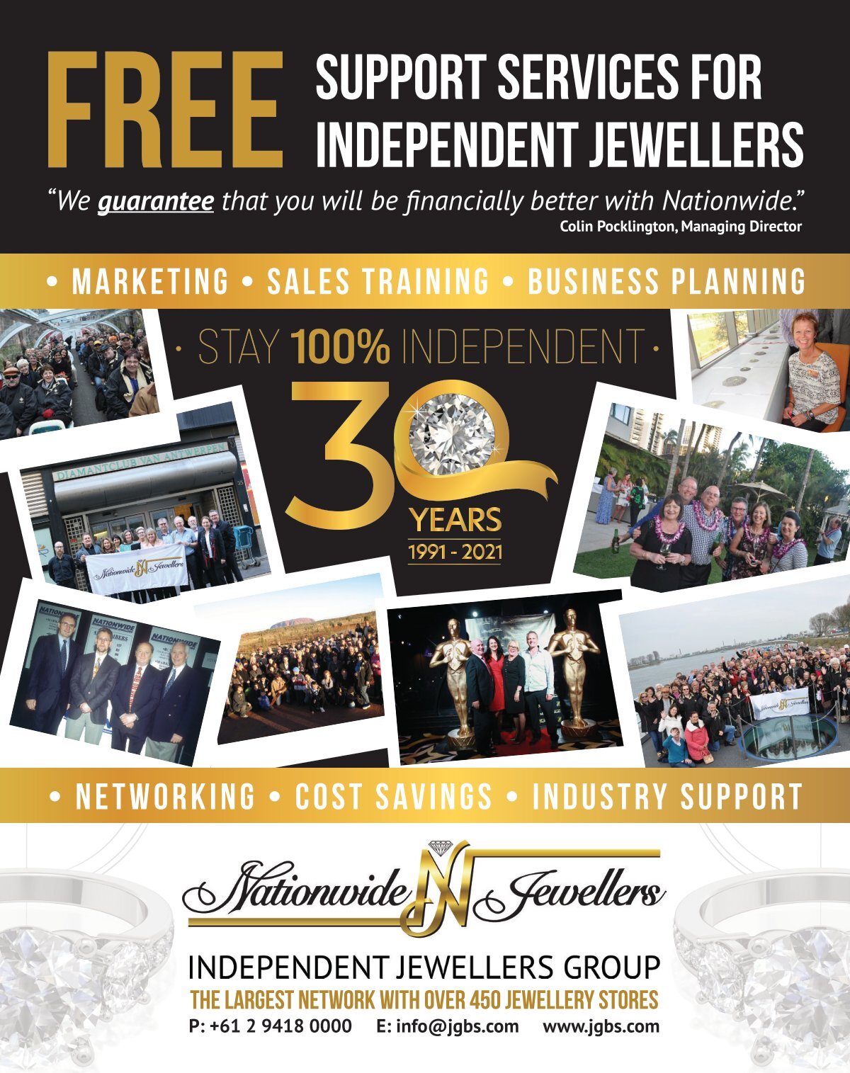 Independent jewellers flyer clearance