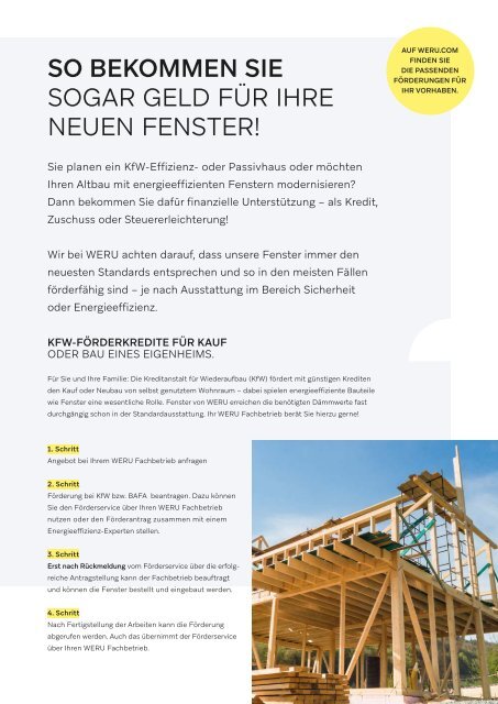 WERU Katalog Fenster