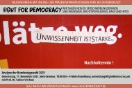 11.11.2021: Analyse der Bundestagswahl 2021 