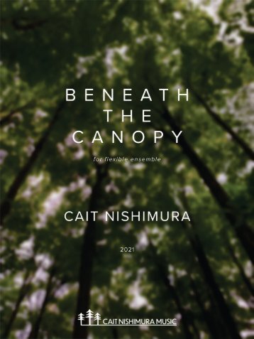 Beneath the Canopy - Nishimura - Flex score
