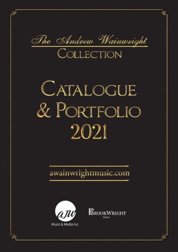 Andrew Wainwright Catalogue & Portfolio