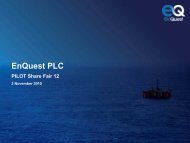 EnQuest's Opportunity - Oil & Gas UK